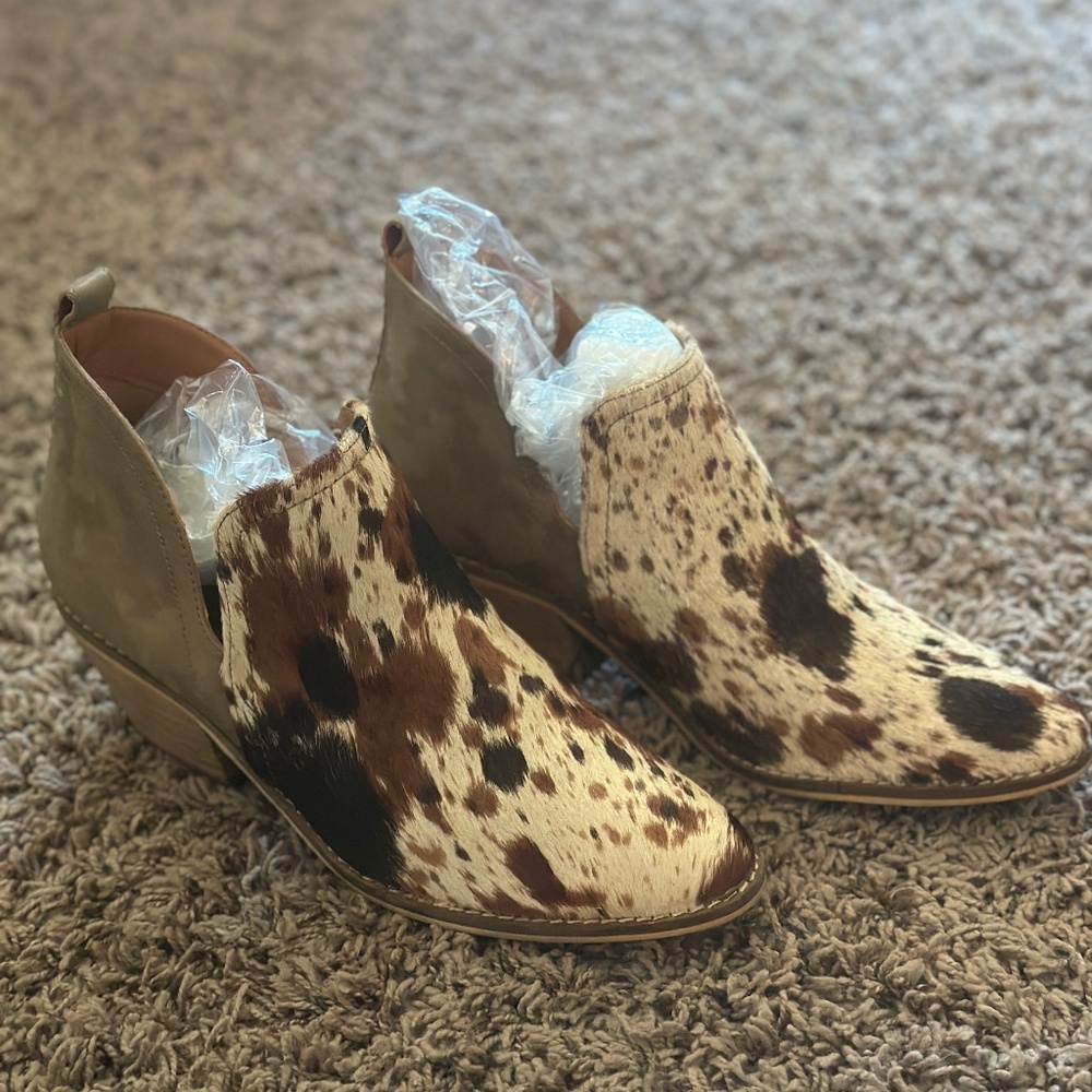 Ankle Boots Cowhide